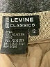 Larry Levine 100% Polyester Brown Dress Pants Size 12 - photo 7