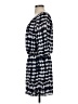 Collective Concepts 100% Polyester Print Blue Casual Dress Size S - photo 5