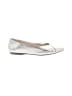 Birdies Metallic Silver Flats Size 8 - photo 1