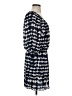 Collective Concepts 100% Polyester Print Blue Casual Dress Size S - photo 4