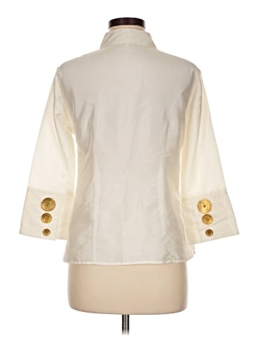 Agora 3/4 Sleeve Button-Down Shirt (view 2)