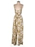 By Together Paisley Gold Jumpsuit Size S - photo 1