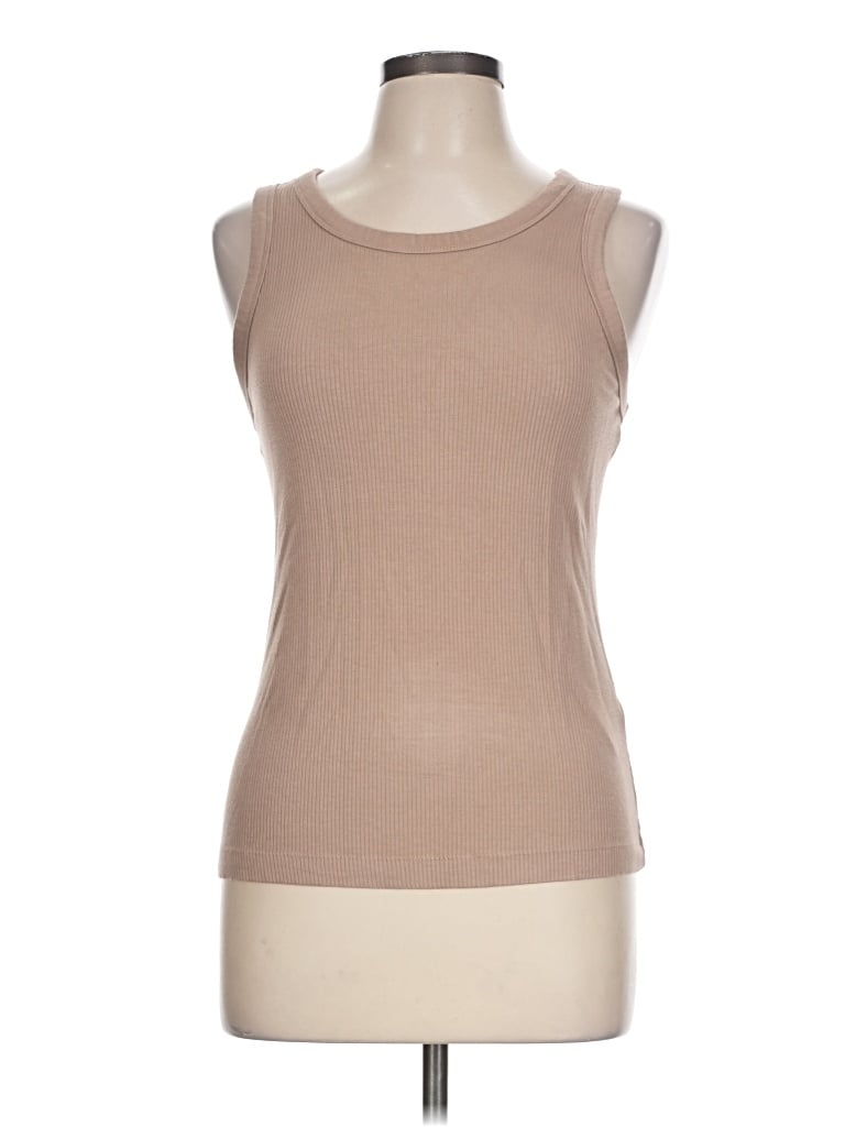 Pre-owned On 34th Sleeveless T-shirt In Tan
