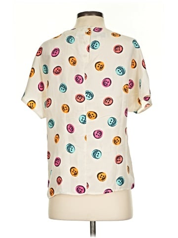 Breckenridge Short Sleeve Silk Top (view 2)