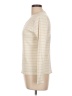 Basic Editions Ivory Long Sleeve Top Size L - photo 5