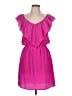 Amanda Uprichard 100% Silk Pink Cocktail Dress Size L - photo 1