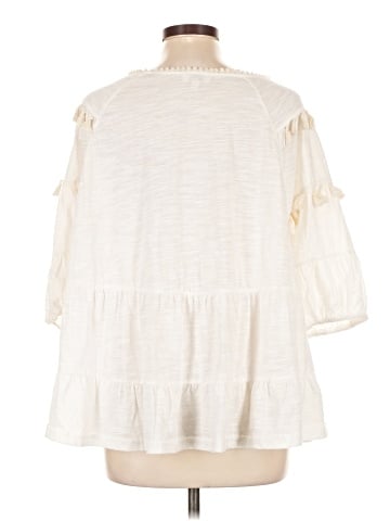 Umgee 3/4 Sleeve Blouse (view 2)