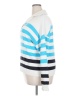 STAUD Stripes Blue Pullover Sweater Size 2X (estimated) - photo 5