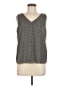 Ann Taylor LOFT Outlet 100% Polyester Black Sleeveless Top Size M - photo 1