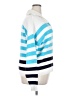STAUD Stripes Blue Pullover Sweater Size 2X (estimated) - photo 4