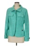 Carlisle 100% Silk Teal Jacket Size 8 - photo 1