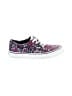 Vans Floral Purple Sneakers Size 8 1/2 - photo 1