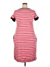 Basic Editions 100% Polyester Stripes Red Casual Dress Size XXL - photo 2