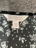 LC Lauren Conrad 100% Polyester Stars Black Short Sleeve Blouse Size XS - photo 7