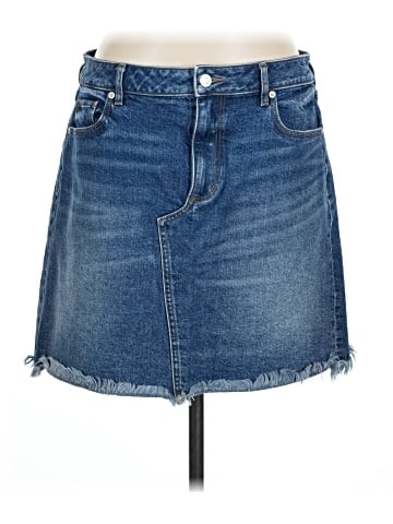 Ann Taylor LOFT Denim Skirt (view 1)
