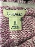 L.L.Bean 100% Cotton Purple Pullover Sweater Size M - photo 7