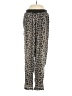 Maison Scotch 100% Cotton Animal Print Silver Casual Pants Size Sm (1) - photo 1