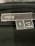 Vince. Black Sleeveless Button-Down Shirt Size 6 - photo 7