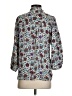 Gerard Darel 100% Viscose Floral Blue 3/4 Sleeve Blouse Size EU (FR) 34 / US 2 - photo 2