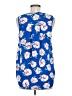 Daniel Rainn 100% Polyester Blue Sleeveless Blouse Size M - photo 2