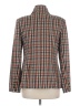 CAbi Plaid Brown Burgundy Blazer Size M - photo 2