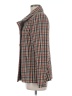 CAbi Plaid Brown Burgundy Blazer Size M - photo 5