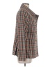 CAbi Plaid Brown Burgundy Blazer Size M - photo 4
