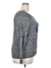 Torrid 100% Cotton Hearts Gray Pullover Sweater Size 1X Plus (1) - photo 4