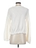 TeXTURE & THREAD Madewell 100% Cotton Ivory Long Sleeve Top Size S - photo 2