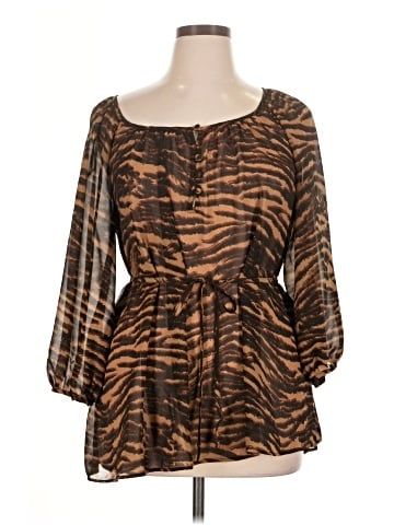 H&M Long Sleeve Blouse (view 1)