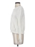 TeXTURE & THREAD Madewell 100% Cotton Ivory Long Sleeve Top Size S - photo 5