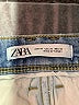 Zara Solid Blue Jeans Size 34 waist - photo 7