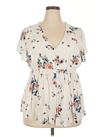 Torrid Short Sleeve Blouse (view 1)
