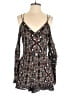Kendall & Kylie 100% Rayon Paisley Black Romper Size M - photo 1