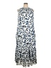 Unbranded 100% Polyester Blue White Casual Dress Size 5X - photo 1