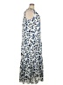 Unbranded 100% Polyester Blue White Casual Dress Size 5X - photo 4