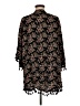 Simply Noelle 100% Rayon Black Kimono Size M (estimated) - photo 2