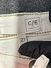 Current/Elliott Ivory Jeans Size 27 waist - photo 7