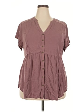 Torrid Short Sleeve Blouse (view 1)
