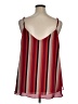 Torrid 100% Polyester Red Sleeveless Blouse Size 1X Plus (1) - photo 2