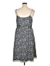 J.Crew 100% Polyester Animal Print Blue Casual Dress Size 16 - photo 2