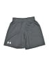 Under Armour 100% Polyester Solid Gray Athletic Shorts Size 6 - photo 1