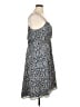 J.Crew 100% Polyester Animal Print Blue Casual Dress Size 16 - photo 4