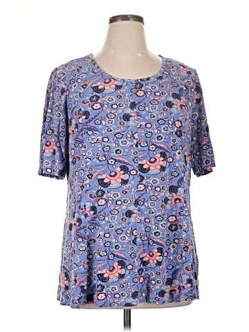 D&Co. Short Sleeve Blouse (view 1)
