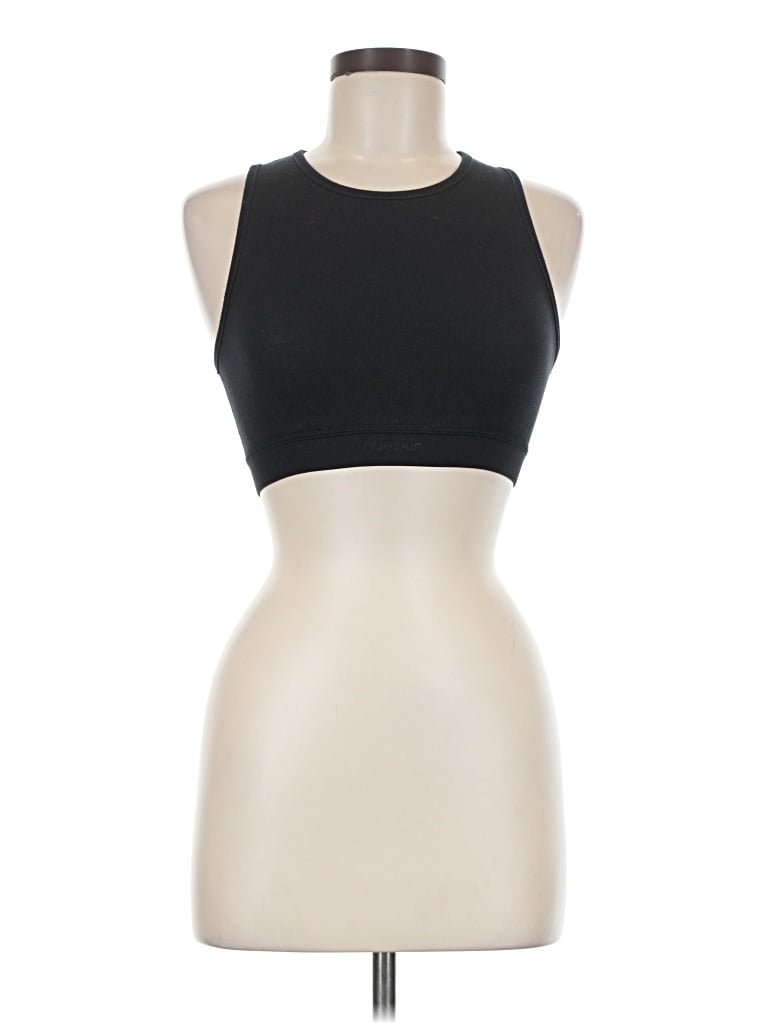Pre-owned Assorted Brands Tank Top Black Halter Neckline Tops