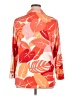 CO Print Orange Long Sleeve Blouse Size 1X - photo 2