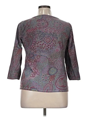 Talbots Outlet 3/4 Sleeve T-Shirt (view 2)