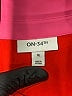 On 34th 100% Polyester Color Block Orange Long Sleeve Blouse Size XL - photo 7