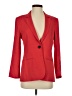 Theory Solid Red Blazer Size 4 - photo 1