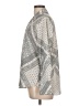 Zara Paisley Gray Long Sleeve Blouse Size L - photo 5